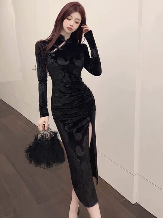 チャイナ服 大人のセクシーチャイナドレス