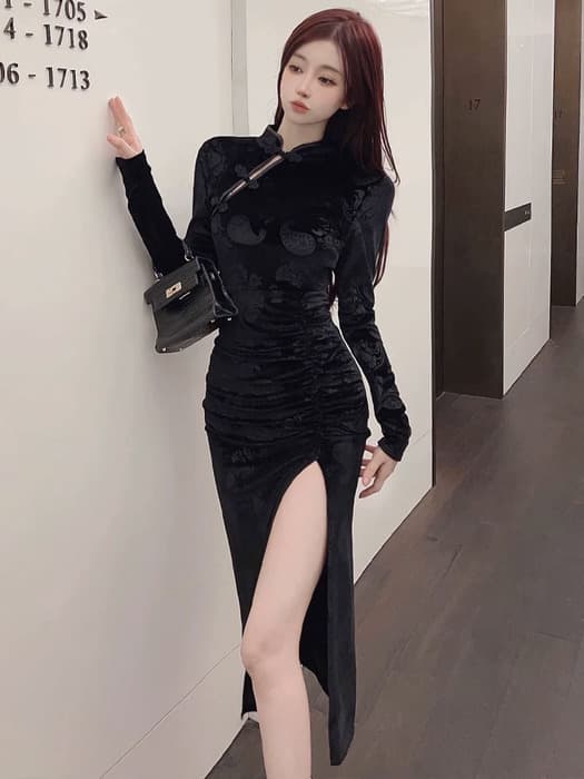 チャイナ服 大人のセクシーチャイナドレス