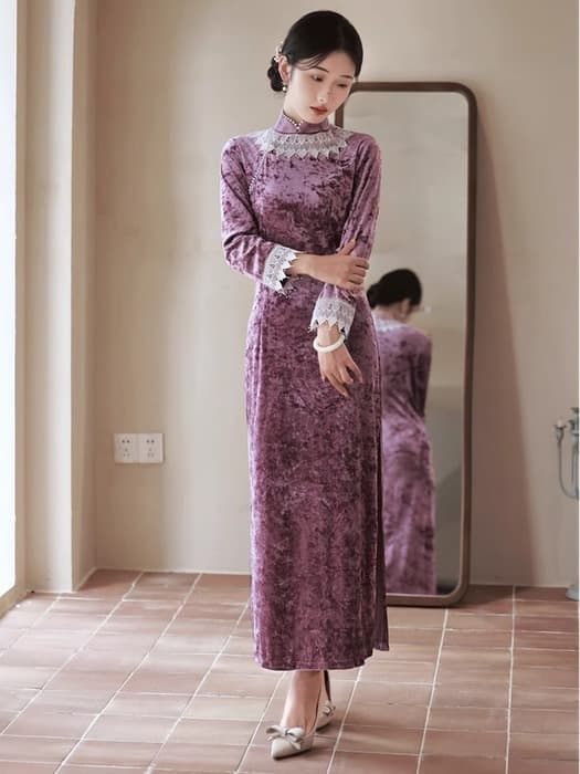 長袖のチャイナワンピースおすすめ10選!