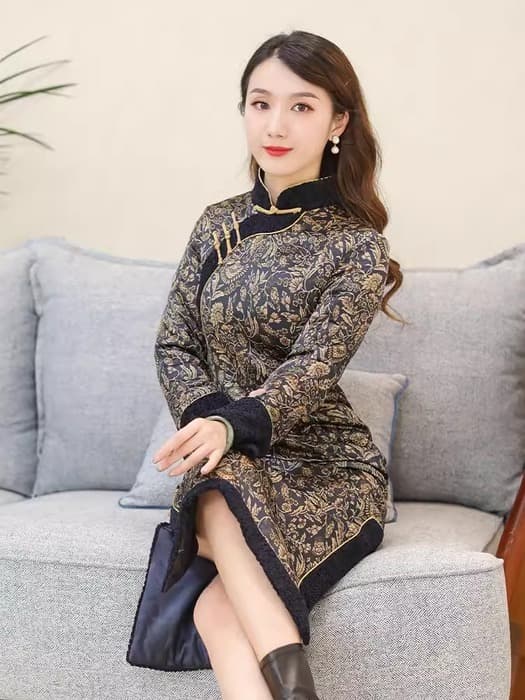 チャイナ服 クラシカルなチャイナワンピース