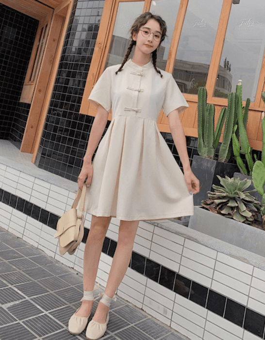 チャイナ服 ガーリー チャイナワンピース