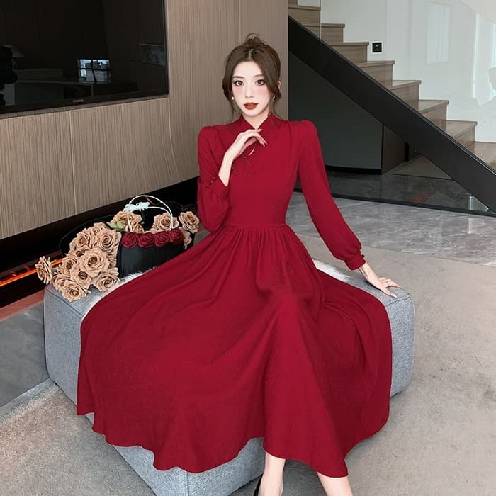 チャイナ服 クラシカルチャイナワンピース