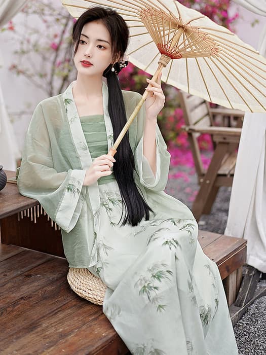 チャイナ服 チャイナデザインプリント レトロチャイナワンピース