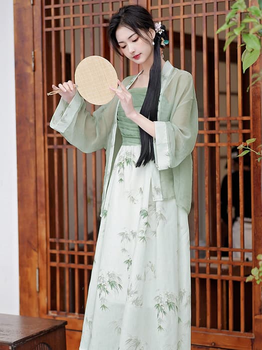 チャイナ服 チャイナデザインプリント レトロチャイナワンピース