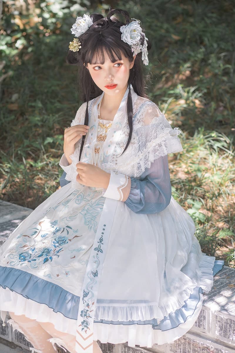 中華ロリータ 中華風ロリータドレス ロリータファッション