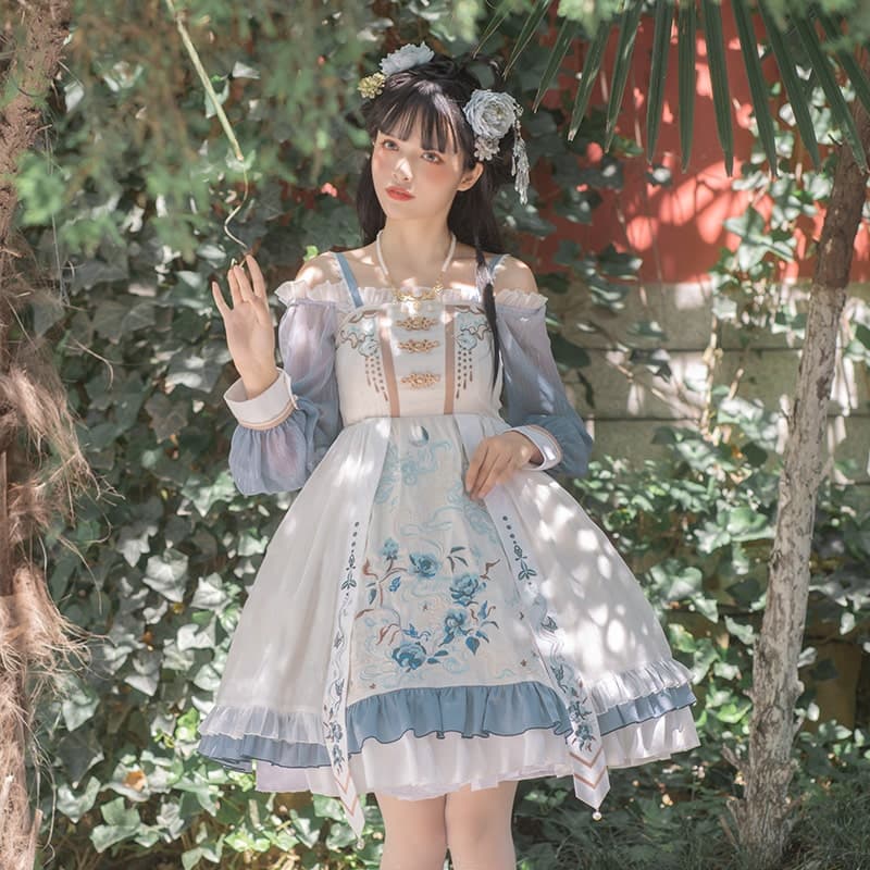 中華ロリータ 中華風ロリータドレス ロリータファッション