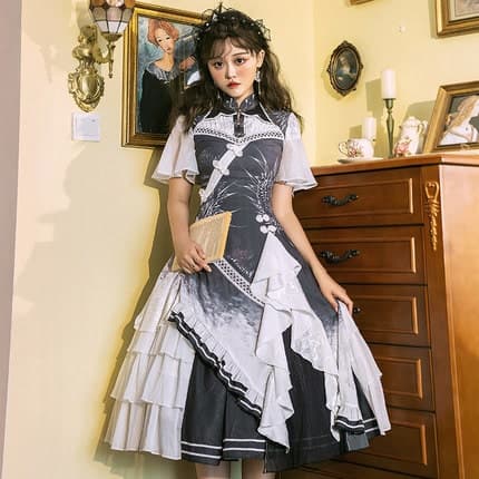 中華ロリータ チャイナドレス ロリータファッション