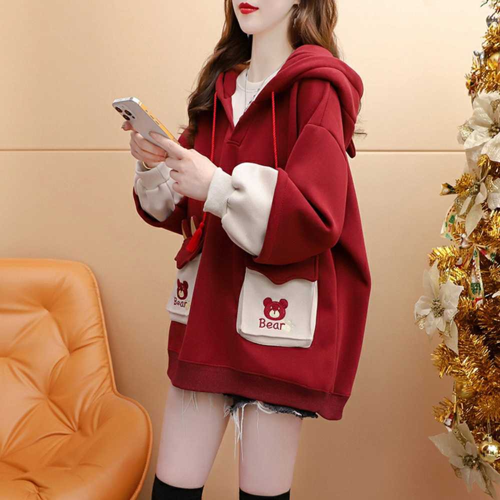 チャイナ服 ビッグポケットオーバーサイズチャイナパーカー