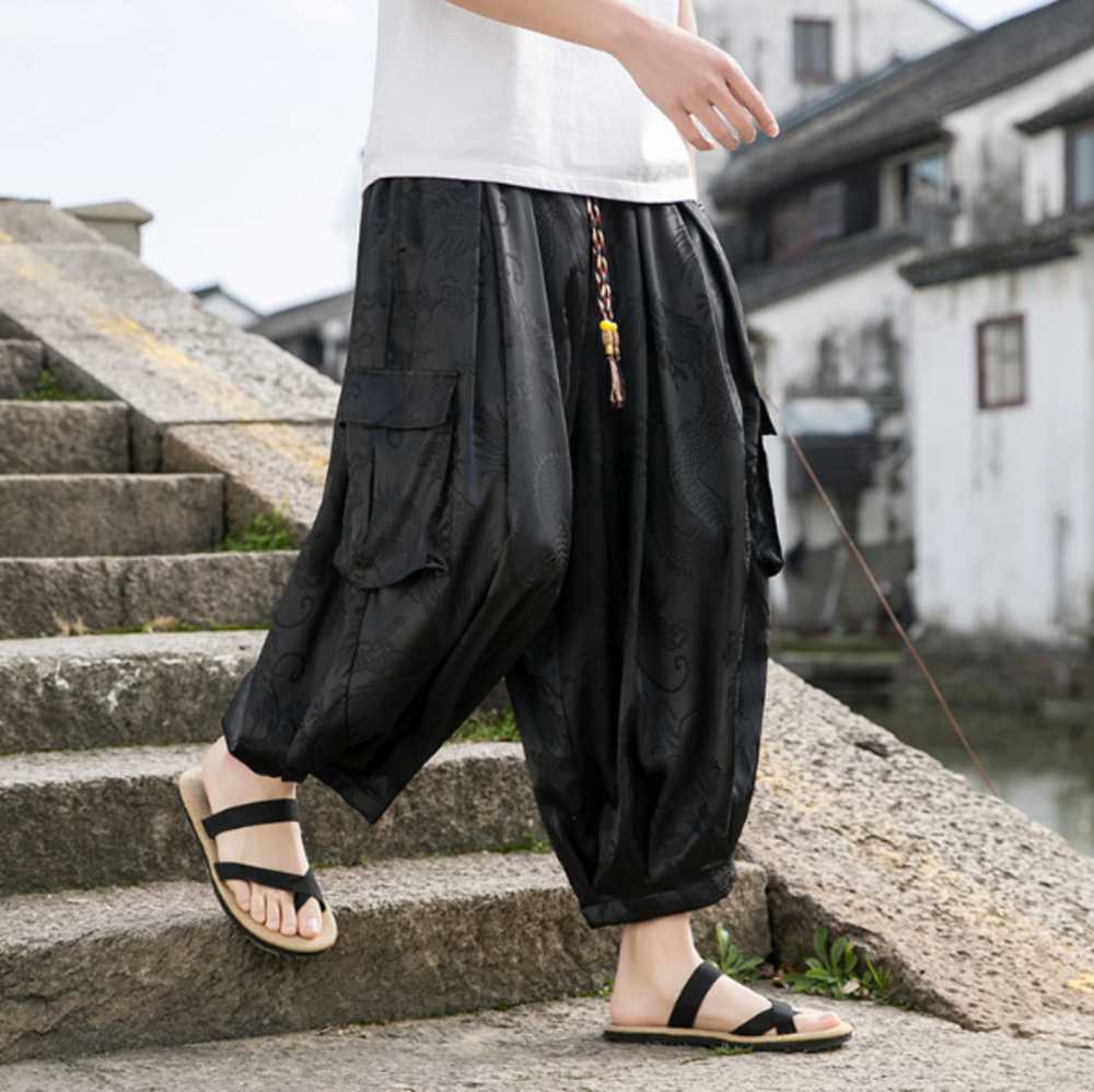 チャイナ服 サムエルチャイナパンツ メンズチャイナ