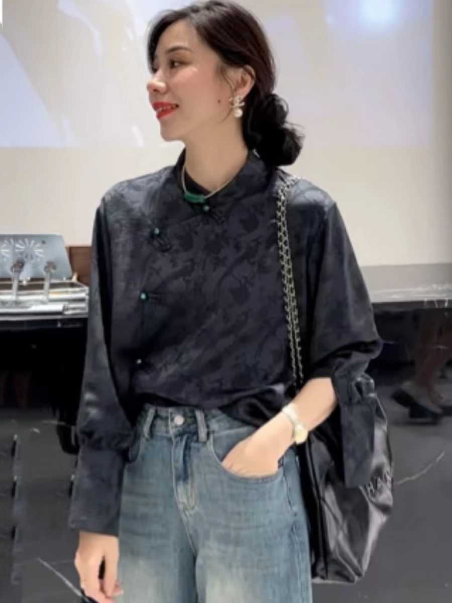 チャイナ服 チャイナカラー ブラウス