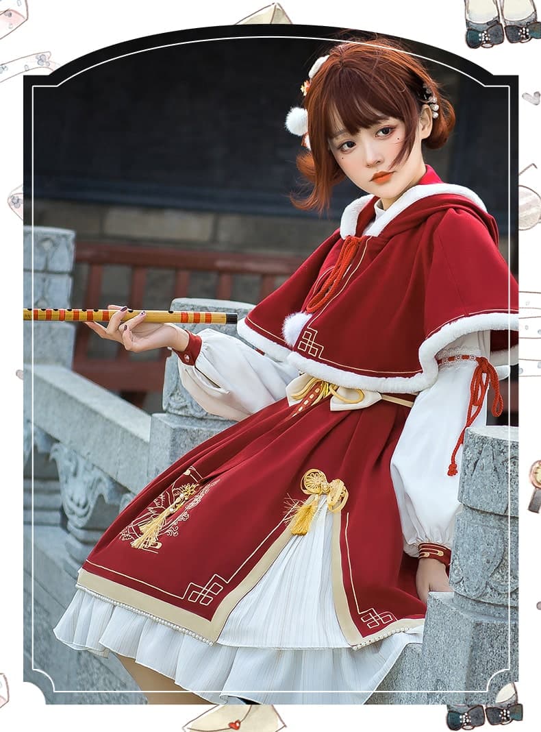 中華ロリータ チャイニーズウィターワンピース ロリータファッション